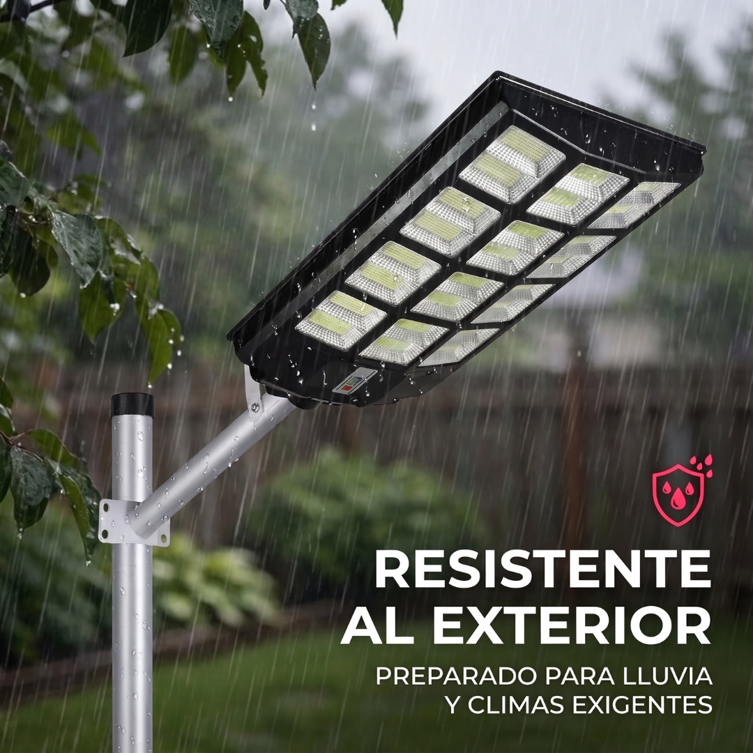 Foco Solar Led 1000w Exterior Alumbrado C/Remoto - Ecoinnova