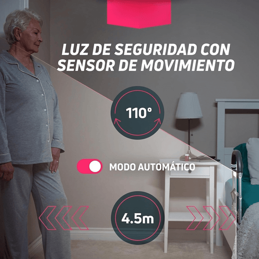 Pasamanos de Cama con Luz LED - Muy Moderna Uruguay