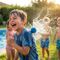 Pack de 30 Bombitas Esponja De Agua Reutilizables - Muy Moderna Uruguay
