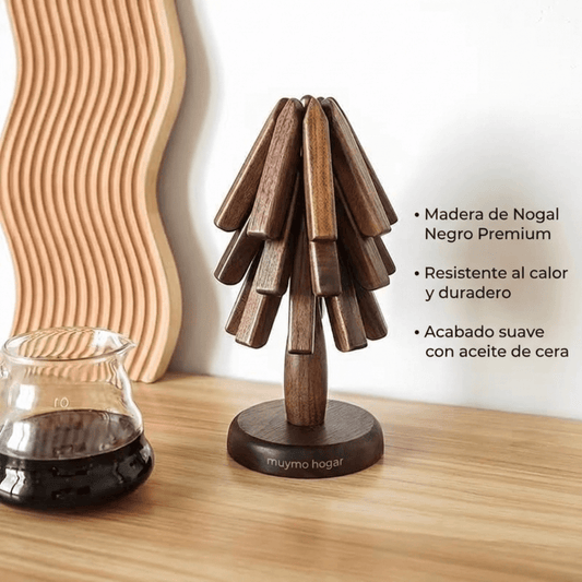 Set x3 Salvamantel de Madera de Roble - muymo hogar - Muy Moderna Uruguay