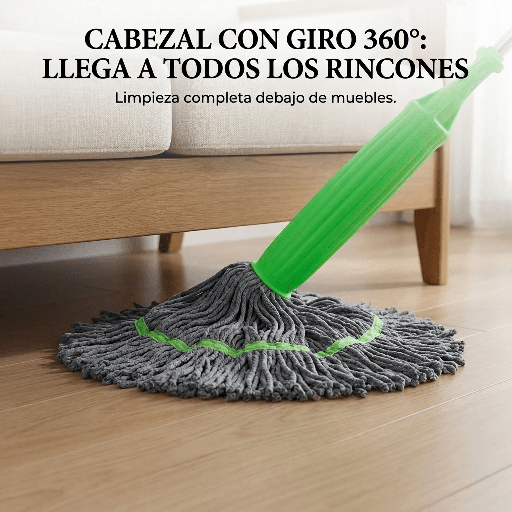 Trapeador 2 En 1 Super Absorbente - Muy Moderna Uruguay
