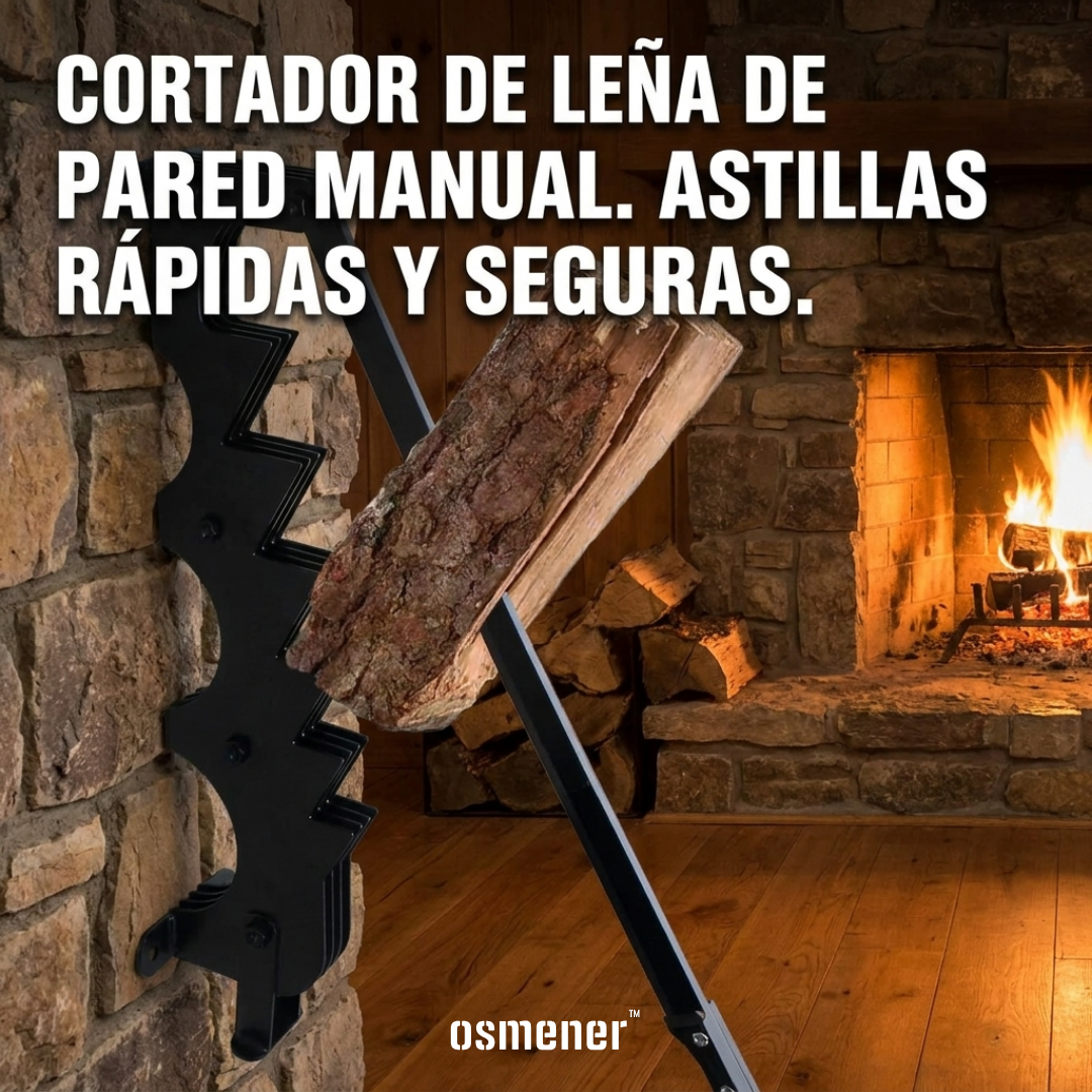 Cortador de Leña de Pared Manual - OSMENER™