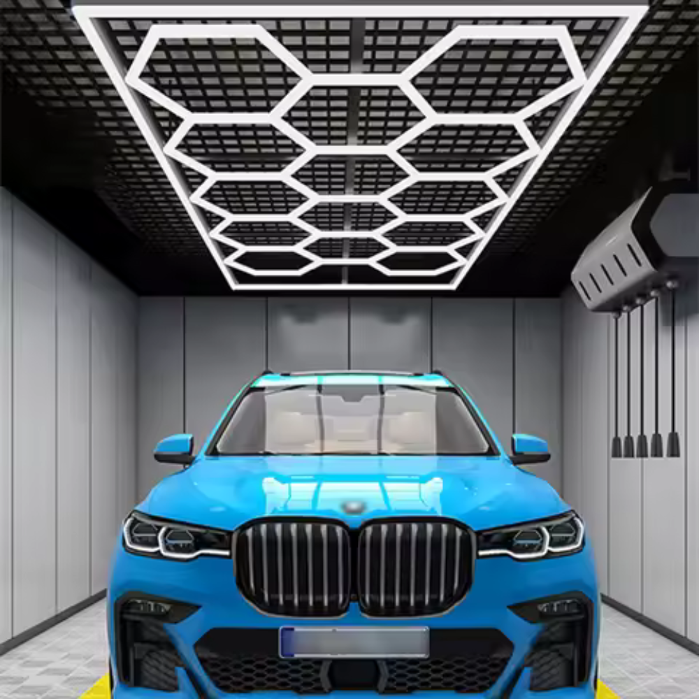 Panel Luz LED Hexagonal Detailing
