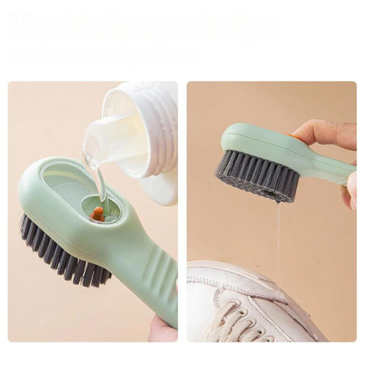 Cepillo de Zapatos con Dispensador de Jabón