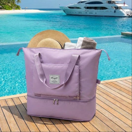 Bolso Plegable para Viajes Multifunción Impermeable - Muy Moderna Uruguay