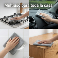 Rollo 75 Paños de Microfibra Reutilizables - muymo