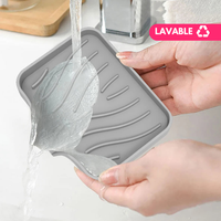 Bandeja de Silicona para Esponjas con Drenaje
