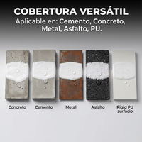 Impermeabilizante de Alta Elasticidad Para Techos Y Cemento 1L - Muy Moderna Uruguay