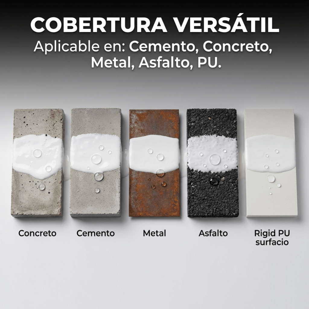 Impermeabilizante de Alta Elasticidad Para Techos Y Cemento 1L - Muy Moderna Uruguay