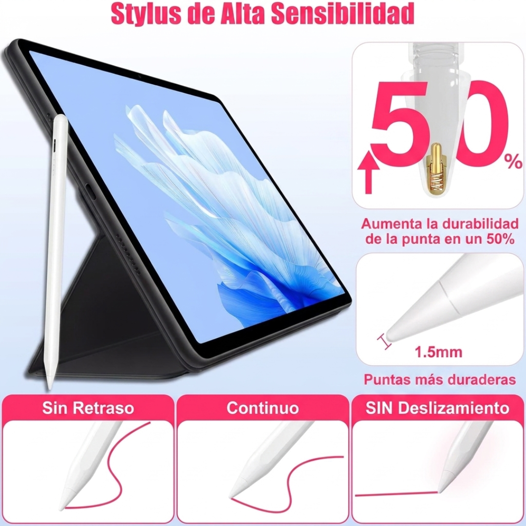 Lápiz Óptico Táctil Universal para iPhone iPad Android Tablet