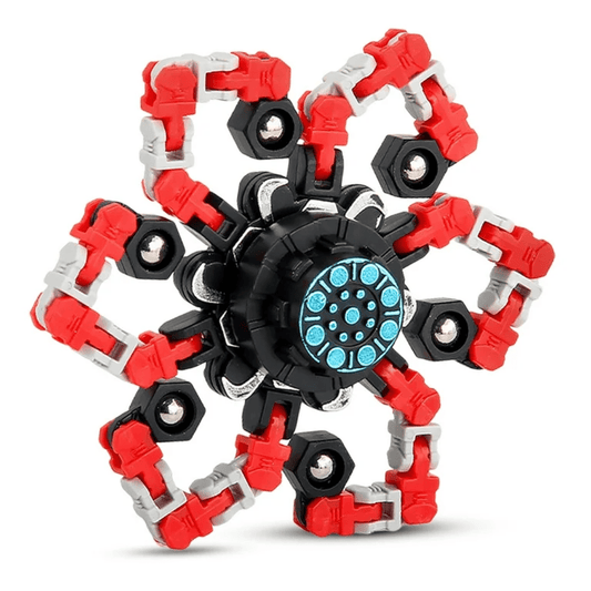 Set 4 Fidget Spinner Transformables Antiestrés Juguete Sensorial - Muy Moderna Uruguay