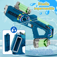 Pistola De Agua Eléctrica Mercury 02 Con Luces Sonido