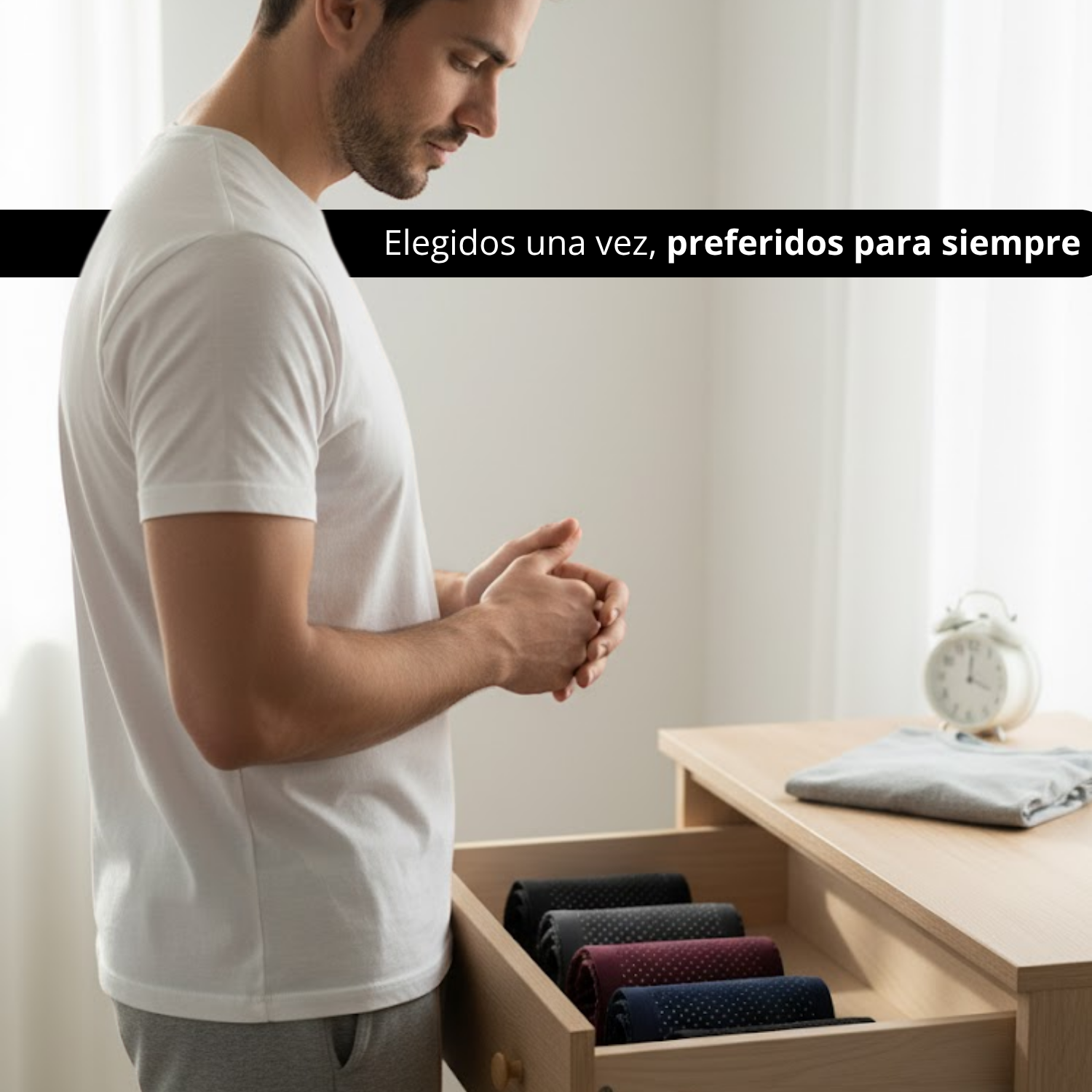 Pack X4 Boxers De Hombre Ice Silk Transpirables Bambú