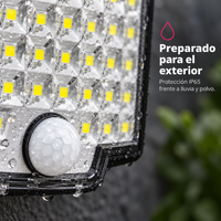 Reflector Solar 243 LED con Sensor de Movimiento ecoinnova