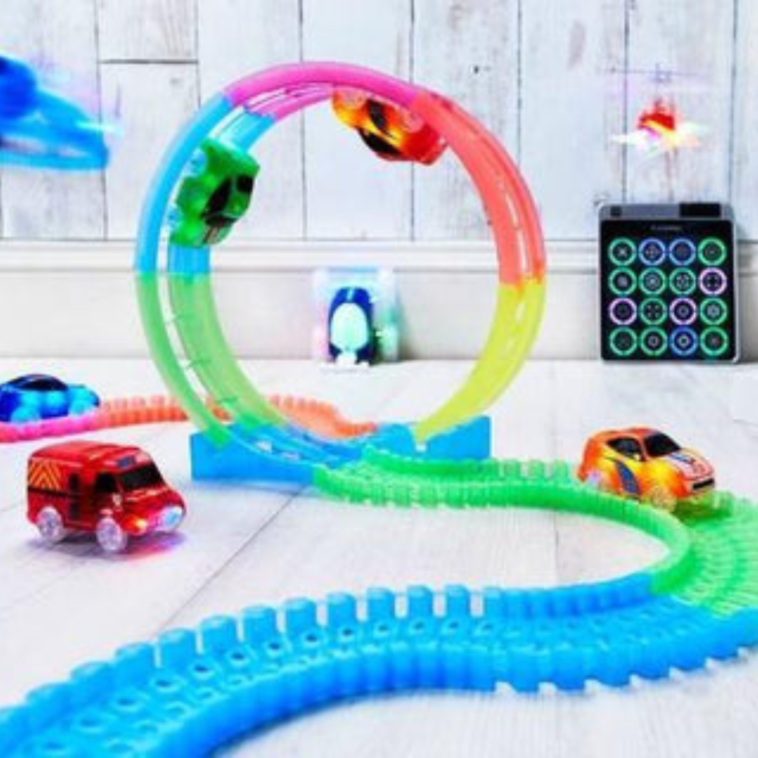 Pista de Carreras Flexible Magic Track (240 piezas)