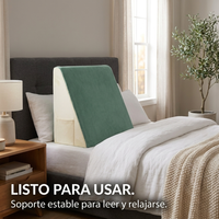 Respaldo Almohada Triangular Memory Foam Suave