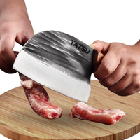 Cuchillo Carnicero TATSU™ Fushin con Funda de Cuero