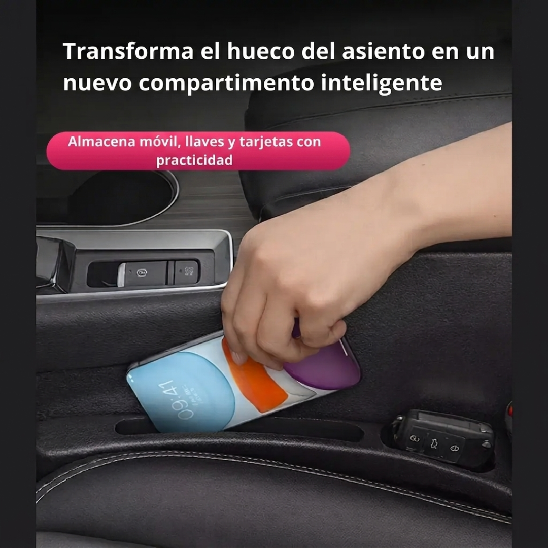 Relleno Espacio Asiento Auto Set X4 Organizador Lateral EVA
