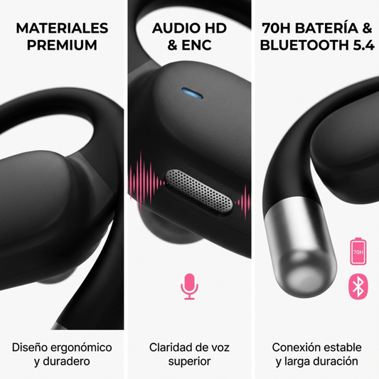 Auriculares Bluetooth Traductores con Inteligencia Artificial Traducción App IA - Muy Moderna Uruguay