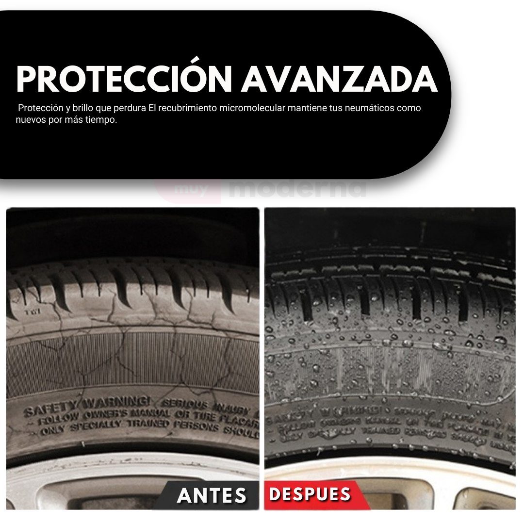 Spray Abrillantador de Neumaticos Tire Shine