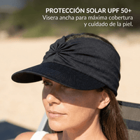 Gorro de Sol Visera Ancha Para Mujer Con Protección UV - Muy Moderna Uruguay
