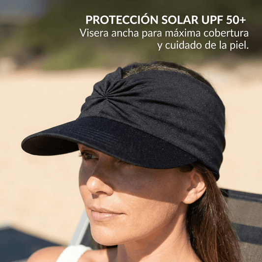 Gorro de Sol Visera Ancha Para Mujer Con Protección UV - Muy Moderna Uruguay