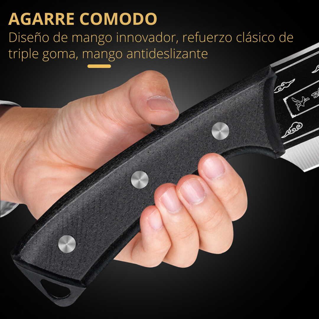 Cuchillo Dragon de Alta Dureza con Funda