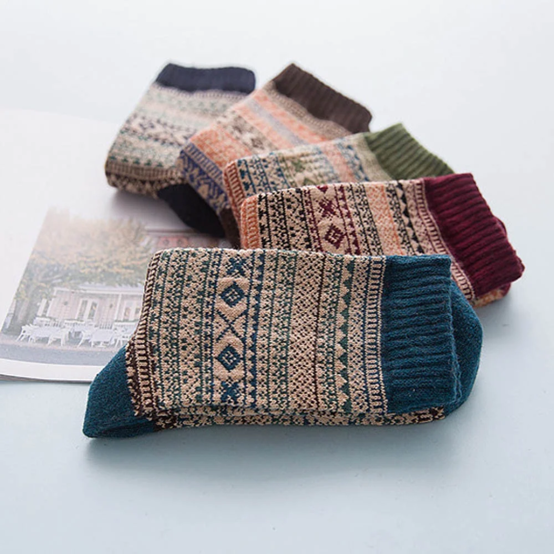 Medias Nórdicas para Invierno 5 Pares