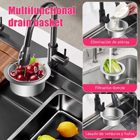 Colador Fregadero Acero Inoxidable Organizador Cocina