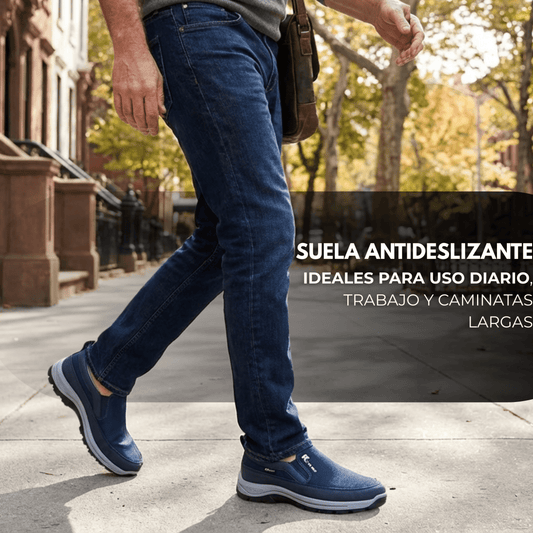 Championes Ortopédicos Sin Cordones Livianos Para Caminar - Muy Moderna Uruguay