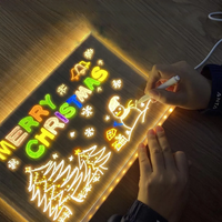 Pizarra LED Mágica Para Dibujar Con Luces Infantil Montessori