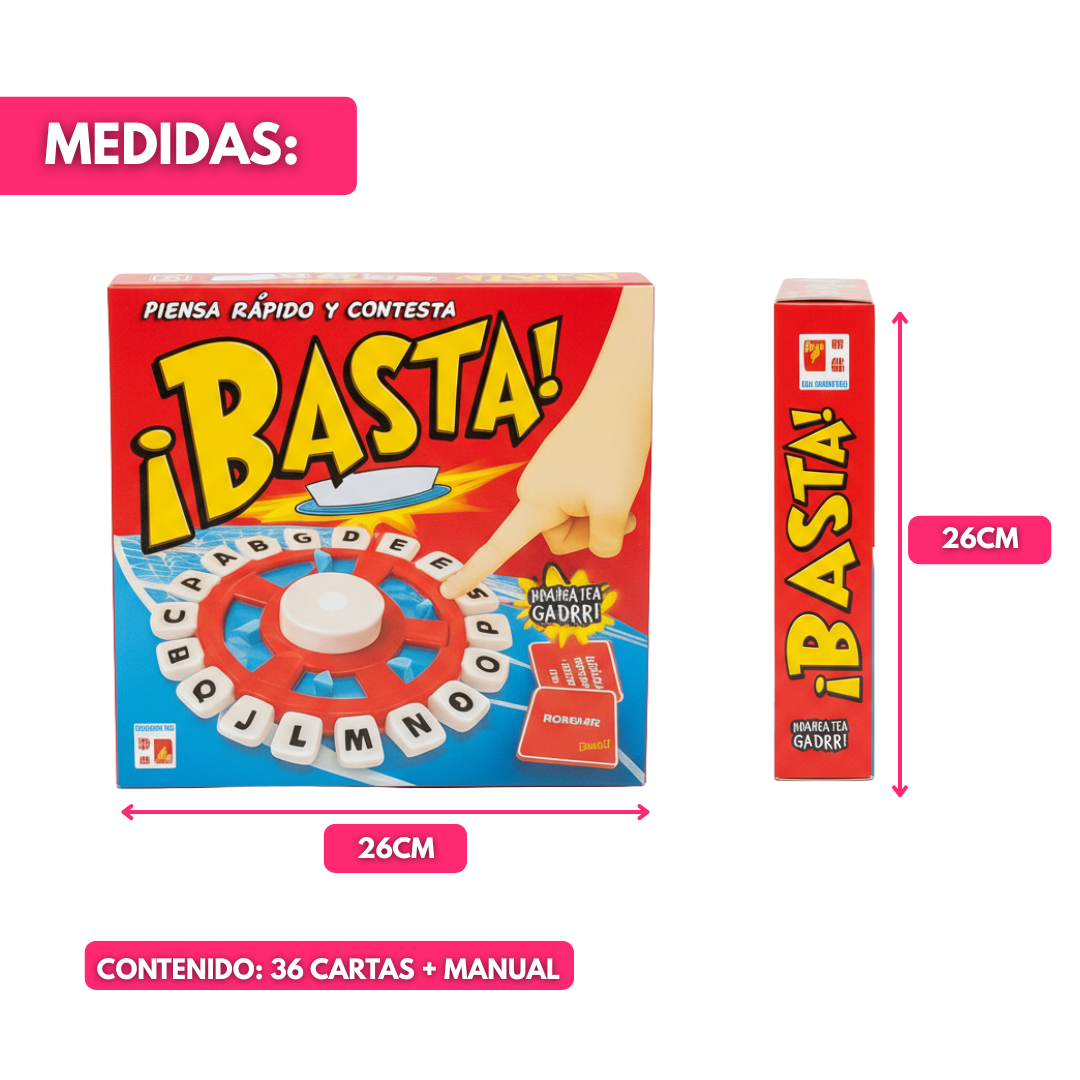 Juego De Mesa Basta En Español