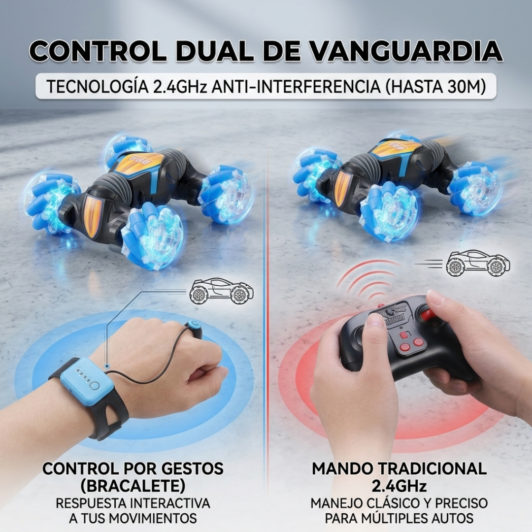 Auto Escorpión 4x4 con Brazalete Remoto