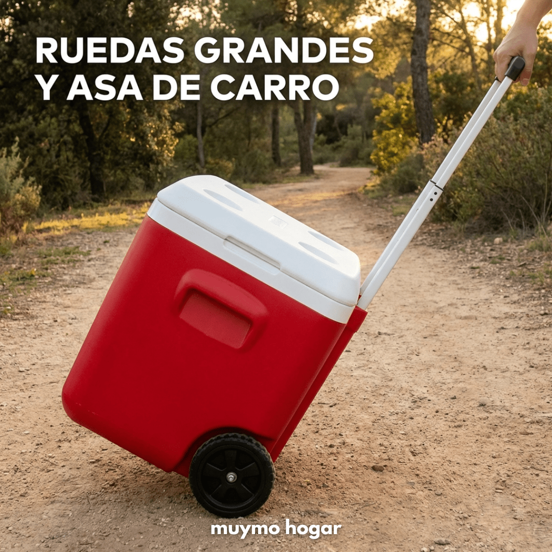 Conservadora Camping 32L con Mesa Integrada y Bancos - muymo hogar - Muy Moderna Uruguay