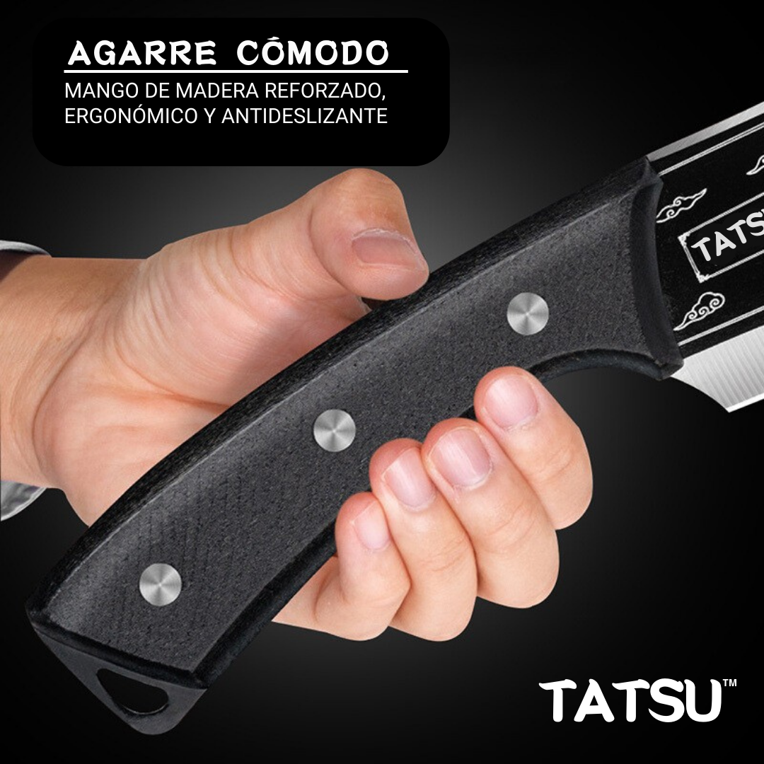 Cuchillo Dragon de Alta Dureza TATSU™ con Funda