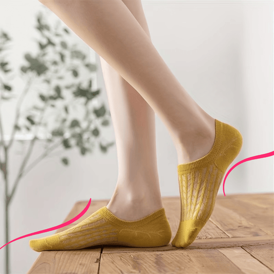 10 Pares De Soquetes Medias Invisibles De Algodón Para Mujer - Muy Moderna Uruguay