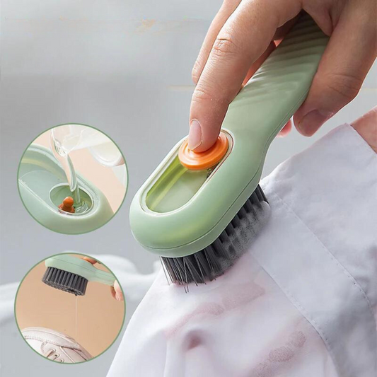 Cepillo de Zapatos con Dispensador de Jabón