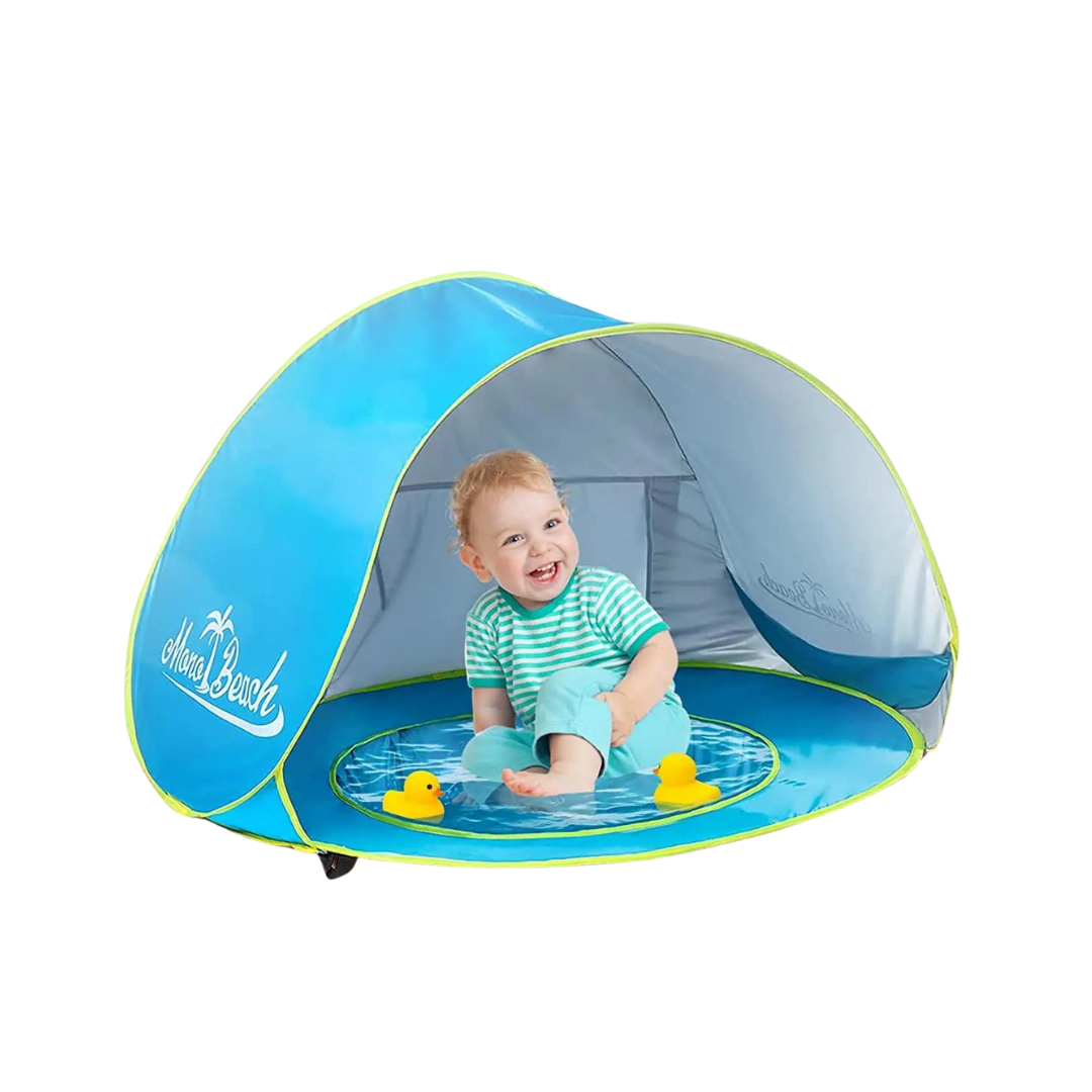 Carpa de Playa Con Mini Piscina Para Niños