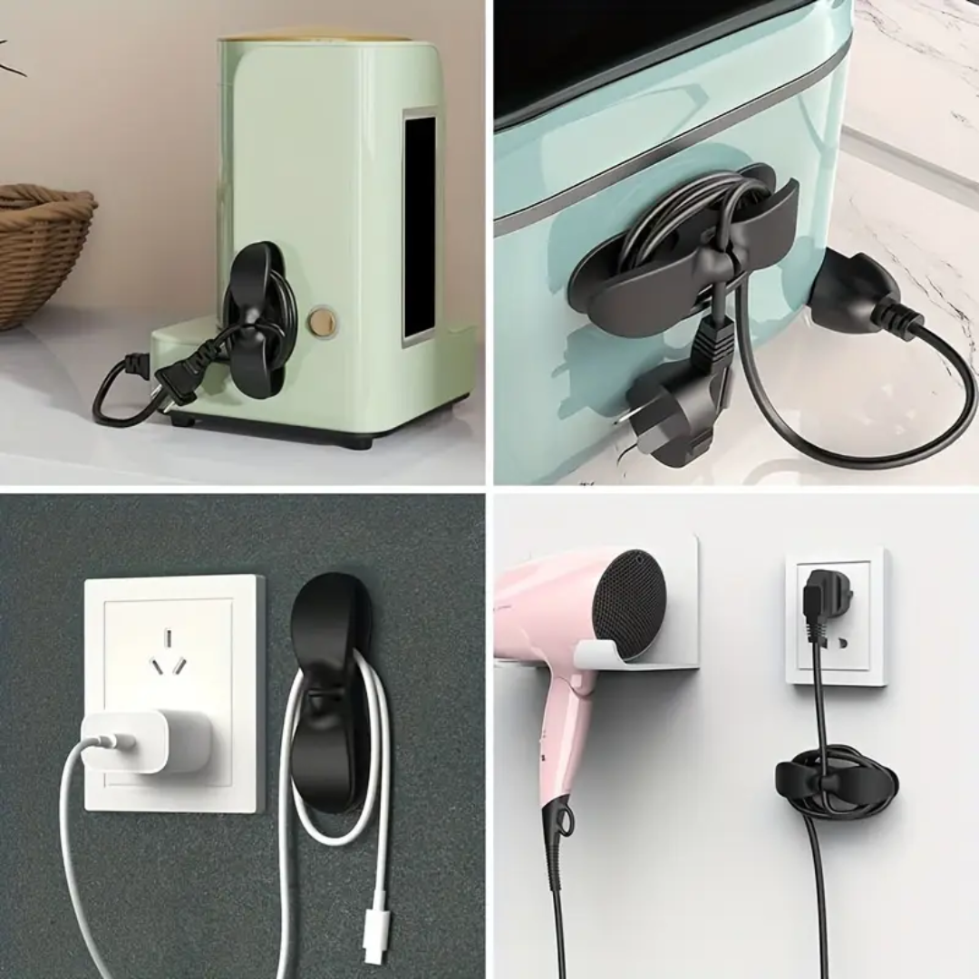 Pack x6 Organizador De Cables Para Electrodomésticos