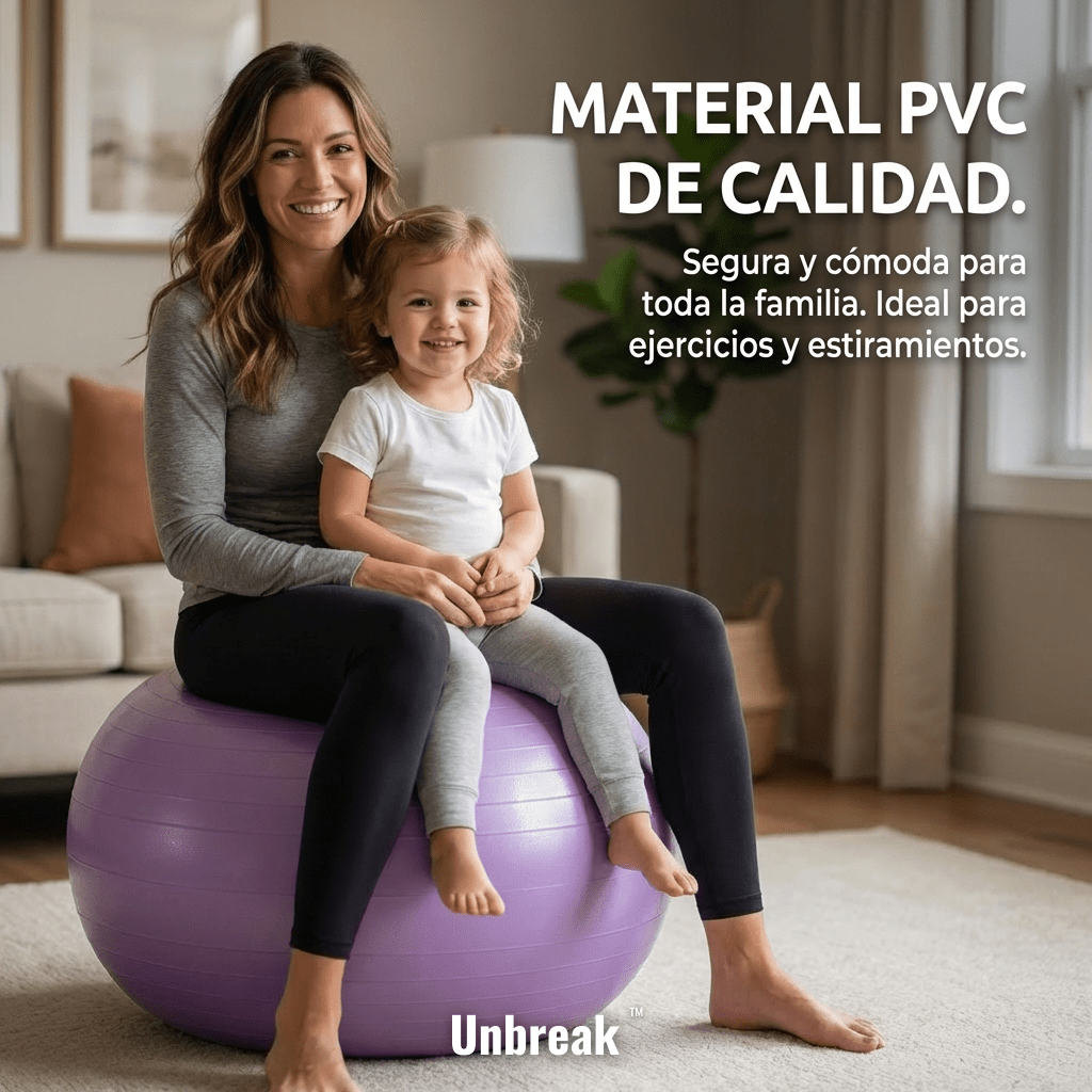 Pelota De Ejercicio Para Yoga Pilates Y Fitness - Unbreak - Muy Moderna Uruguay