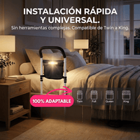 Pasamanos de Cama con Luz LED - Muy Moderna Uruguay