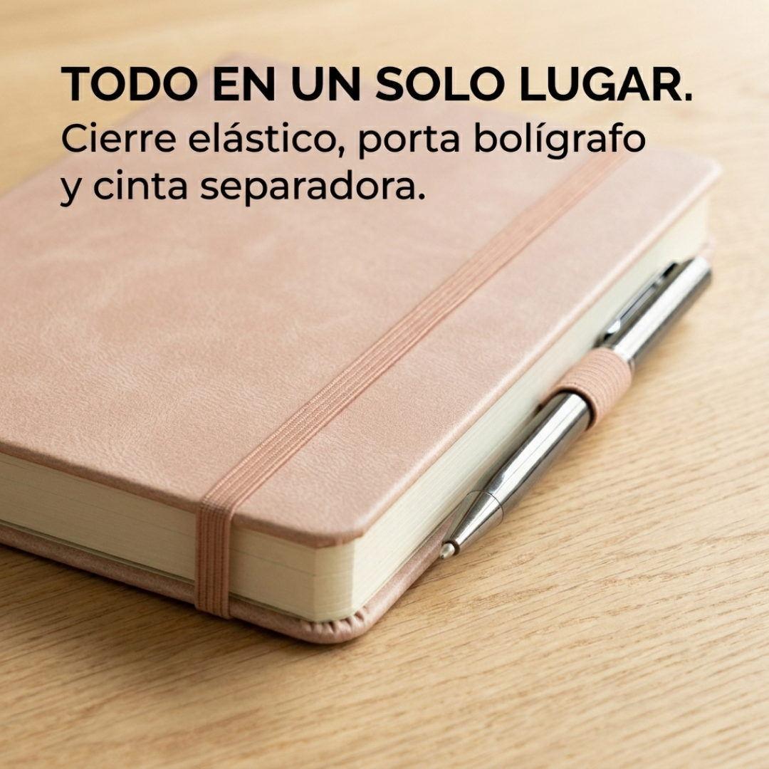 Agenda de Contraseñas Portátil Simil Cuero Premium para Organizar tus Claves