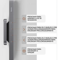 Lámpara Led Baseus Para Escritorio Con Luz Regulable