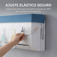 Cobertor Protector Para Aire Acondicionado Interior Lavable - Muy Moderna Uruguay