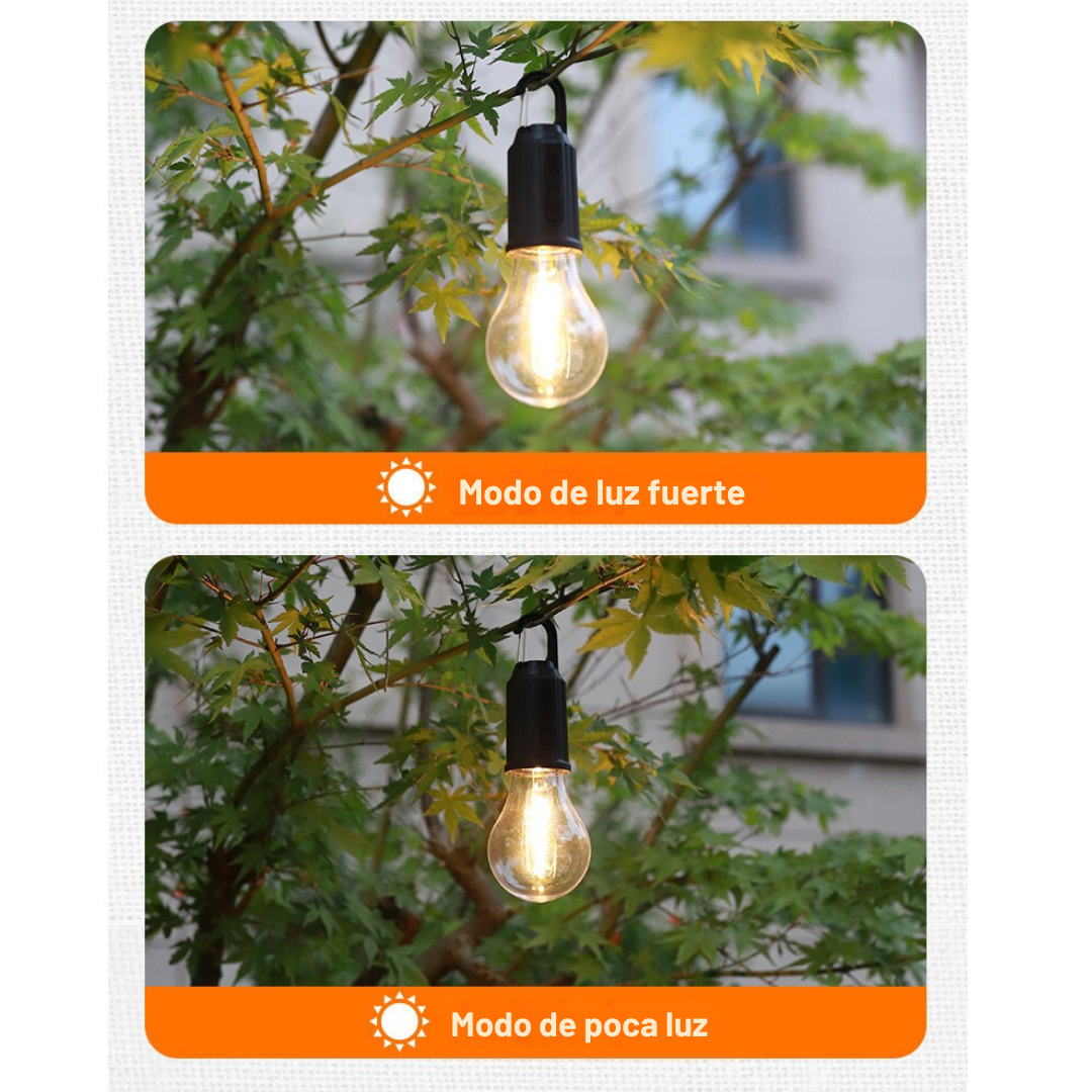 Bombilla LED Inalámbrica para Camping