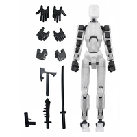 Figura Articulada Dummy 13 Impreso 3D + Armas