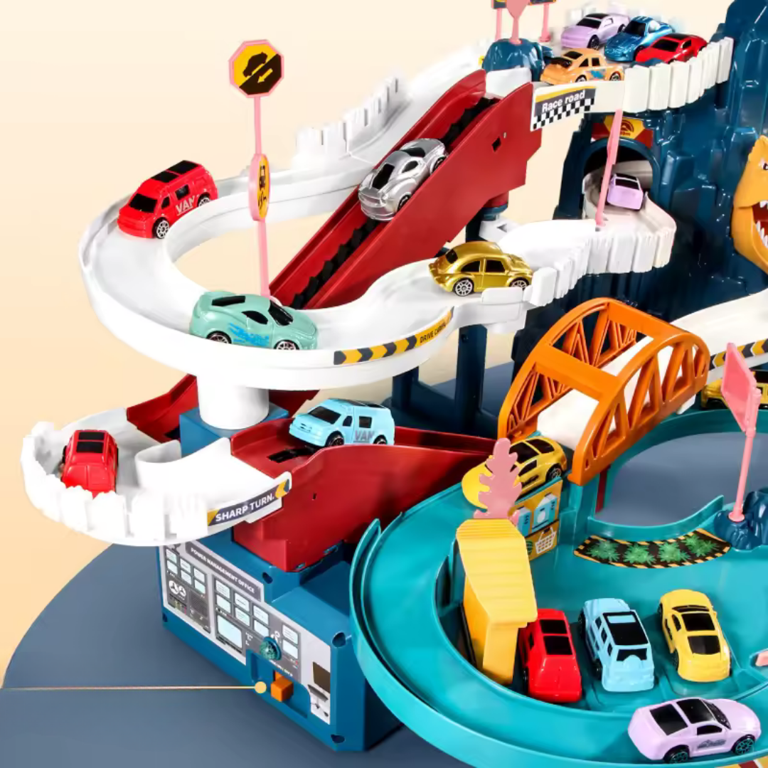 Pista Interactiva de Autos para Niños  Diseño de León