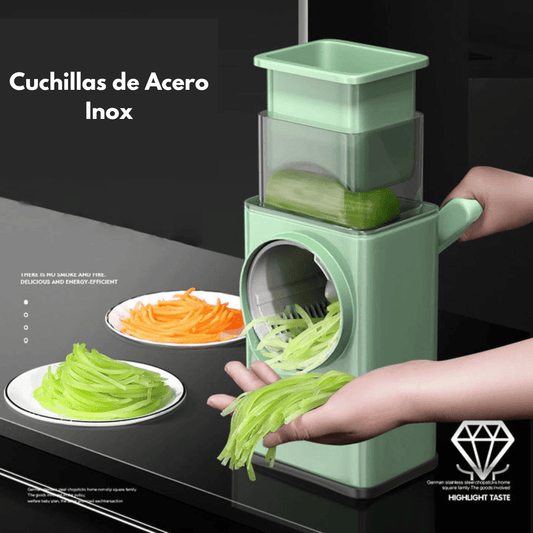 Cortador de Verduras de Giro Fácil Rallador Rebanador - Muy Moderna Uruguay