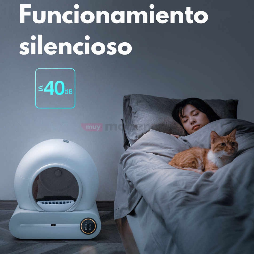 Arenero Automático Inteligente para Gatos con Aplicación Wifi