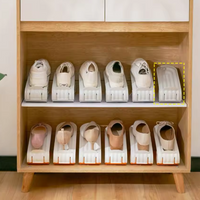 Organizador De Zapatos Individual Plástico Set 6 Unidades